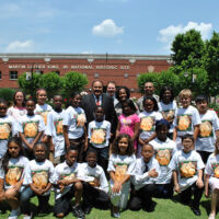 Winners & Finalists with MLK III 2011 Children wearing Live the Dream T-shirts