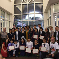 Reception for visiting guests at MLK Visitor Center, Atlanta 2017