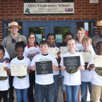 Orrs Awards Presentation-Atlanta 2016 Children holding their awards