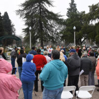 Pruning Demo University Park 2017 People gathered for an event of Pruning