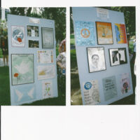 Mexico and Atlanta Two art displays