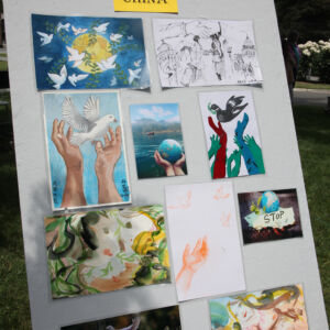Internationa Friendship Program China 1 an art display of International friendship